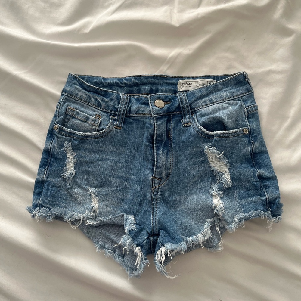 Ripped shorts
